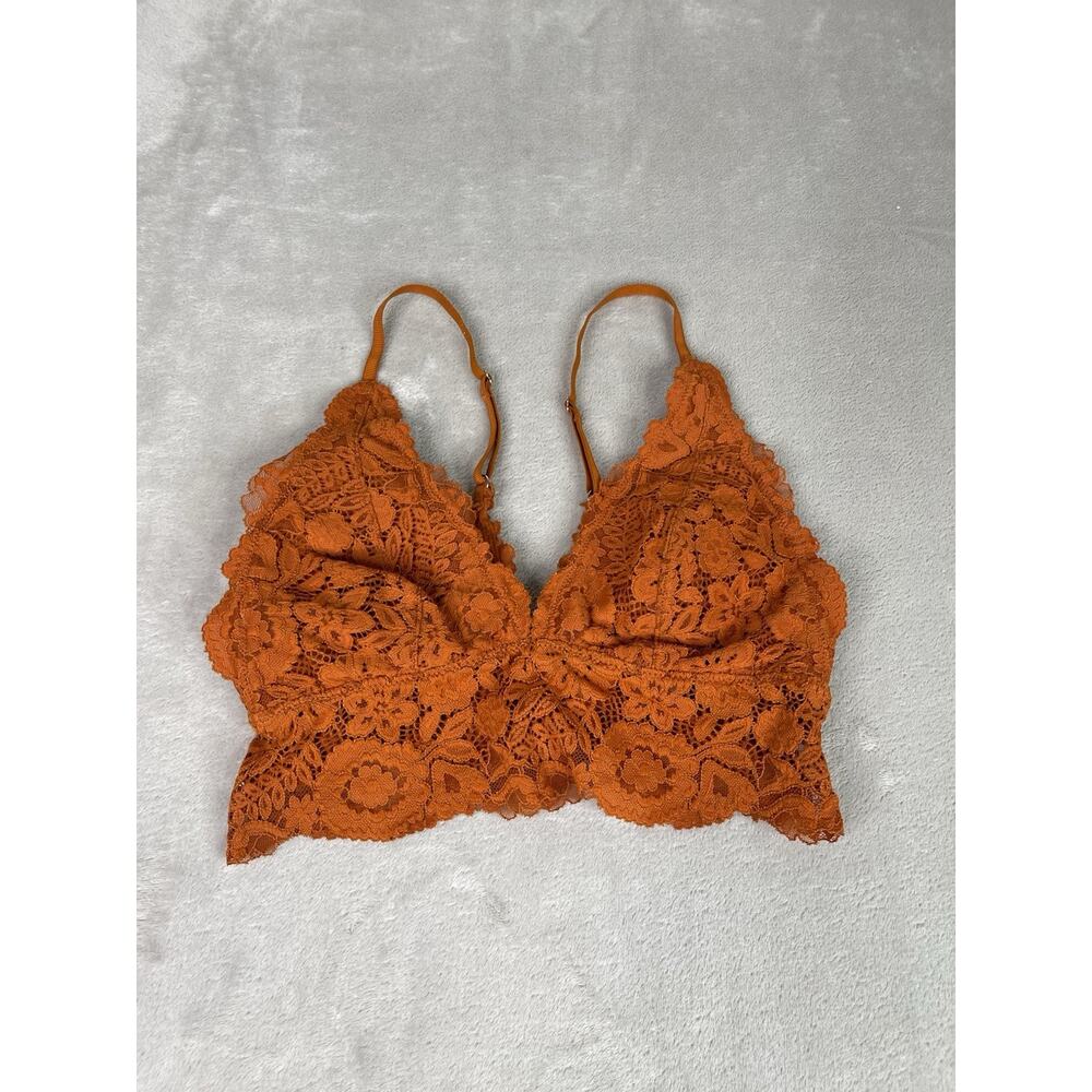 Aerie Far Out Lace Strappy Bralette Women’s Small